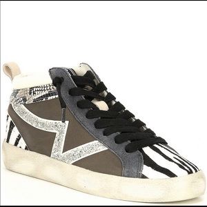 Gianni Bini Eleinaa Zebra High top Sneaker